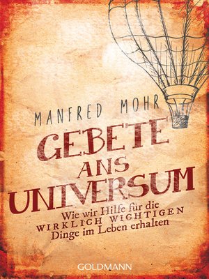 cover image of Gebete ans Universum